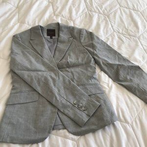 Grey Suit (Size 2 Jacket, Size 4 R Pants hemmed)